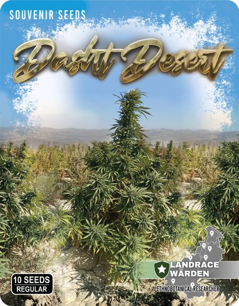 Landrace Warden Dasht Desert Regular Seeds seed packaging