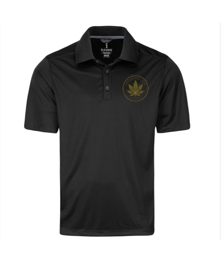 🖤 Laughing Leaf Black Polo Neck