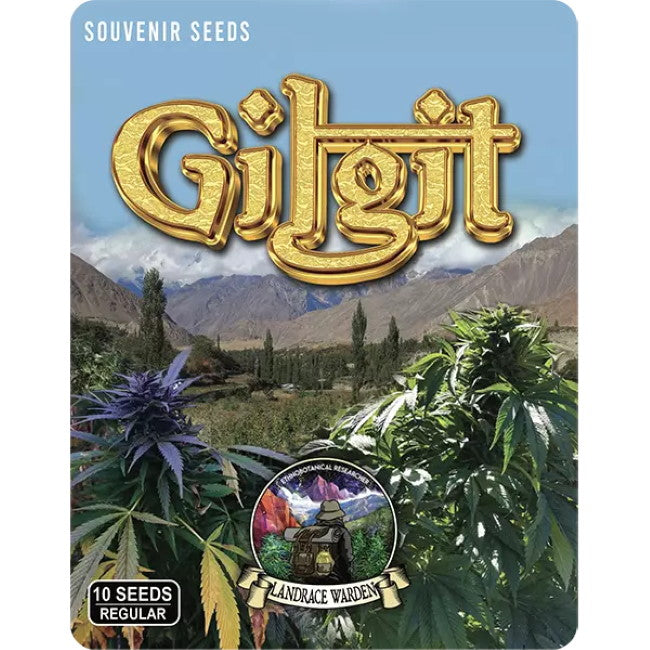 Landrace Warden Gilgit Purple Regular Seeds seed packaging