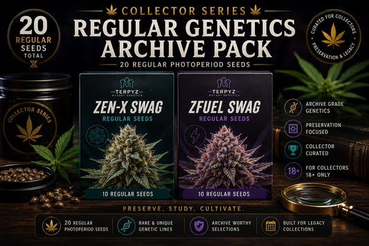 regular genetics archive pack by laughing leaf seeds
