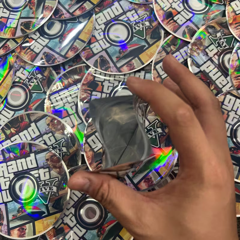 GTA-style reusable mixed-design Mylar zipper seed storage bags made from polyethylene film, supplied as a 100 pack for organised collectible seed storage