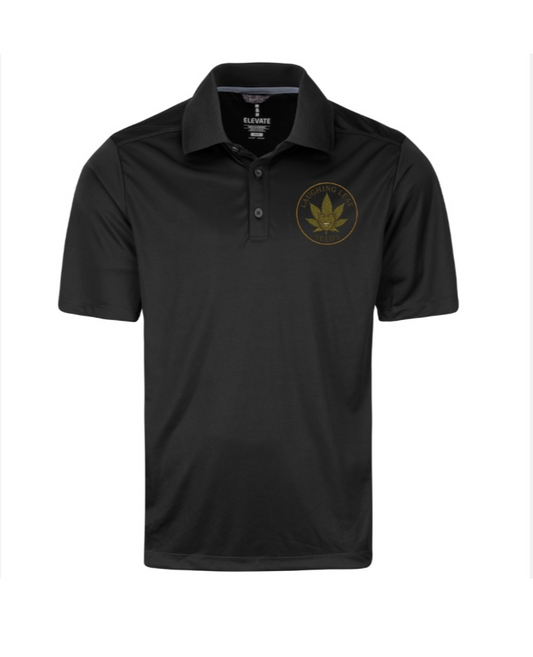 🖤 Laughing Leaf Black Polo Neck
