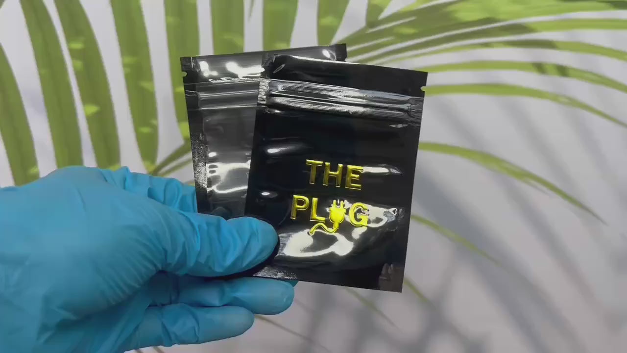 Clear reusable Mylar zip-lock seed storage bags sized 7.5 by 10 centimetres, supplied as a 100 pack for organised collectible seed storage video mp4